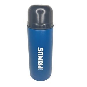 Primus Water Bottle .75L 25.4 OZ‎ Vacuum Packed Blue Stainless Hiking Canteen